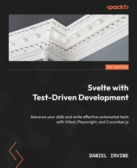 Enlarge image Cover: Svelte with Test-Driven Development - Packt Publishing