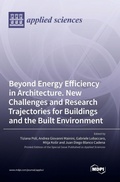 Cover: Beyond Energy Efficiency in Architecture. New Challenges and Research Trajectories for Buildings and the Built Environment - MDPI AG