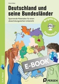 Cover: Deutschland und seine Bundesl&auml;nder - Persen Verlag