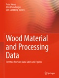 Cover: Wood Material and Processing Data - Springer