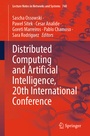 Cover: Distributed Computing and Artificial Intelligence, 20th International Conference - Springer