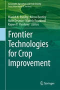 Cover: Frontier Technologies for Crop Improvement - Springer