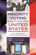 Cover: Minority Voting in the United States - Praeger Publishers Inc