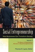 Cover: Social Entrepreneurship - Praeger Publishers Inc