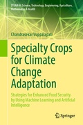 Cover: Specialty Crops for Climate Change Adaptation - Springer