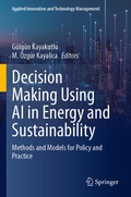 Cover: Decision Making Using AI in Energy and Sustainability - Springer