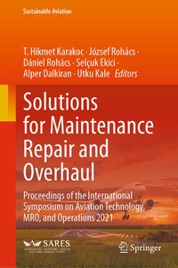 Enlarge image Cover: Solutions for Maintenance Repair and Overhaul - Springer