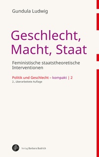 Abbildung von: Geschlecht, Macht, Staat - Verlag Barbara Budrich
