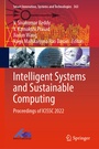 Cover: Intelligent Systems and Sustainable Computing - Springer