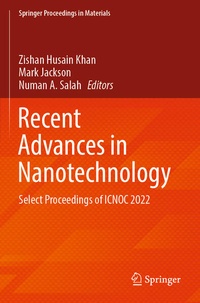 Enlarge image Cover: Recent Advances in Nanotechnology - Springer