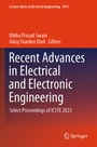 Cover: Recent Advances in Electrical and Electronic Engineering - Springer