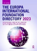Cover: The Europa International Foundation Directory 2023 - Routledge
