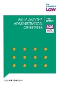 Cover: SQE - Wills and the Administration of Estates 3e - The University of Law Publishing Limited