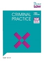 Cover: SQE - Criminal Practice 3e - The University of Law Publishing Limited