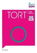 Cover: SQE - Tort 3e - The University of Law Publishing Limited