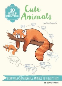 Enlarge image Cover: 10 Step Drawing: Cute Animals - Search Press Ltd