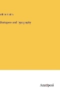 Cover: Shakspere and Typography - Anatiposi Verlag