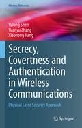 Cover: Secrecy, Covertness and Authentication in Wireless Communications - Springer