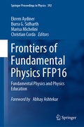 Bild: Frontiers of Fundamental Physics FFP16 - Springer