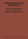Cover: Mckay Correspondence, Mutation And Related Topics - Proceedings Of The Conference On Mckay Correspondence, Mutation And Related Topics - Mathematical Society of Japan