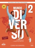 Cover: Mundo Diverso 2 - Hueber Verlag