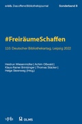Cover: #Freir&auml;umeSchaffen - Georg Olms Verlag
