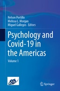 Cover: Psychology and Covid-19 in the Americas - Springer
