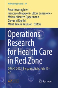Abbildung von: Operations Research for Health Care in Red Zone - Springer