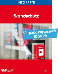 Abbildung von: Infokarte Brandschutz - ecomed Storck
