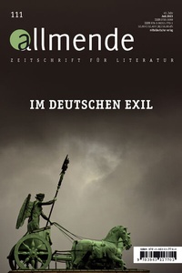 Abbildung von: Allmende 111 - Zeitschrift für Literatur - Mitteldeutscher Verlag