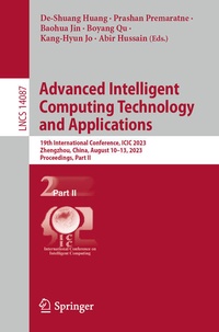 Enlarge image Cover: Advanced Intelligent Computing Technology and Applications - Springer
