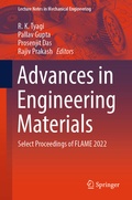 Cover: Advances in Engineering Materials - Springer