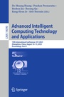 Cover: Advanced Intelligent Computing Technology and Applications - Springer