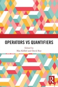 Cover: Operators vs Quantifiers - Routledge