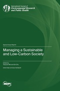 Cover: Managing a Sustainable and Low-Carbon Society - MDPI AG