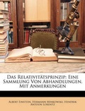 Cover: Das Relativitatsprinzip - Nabu Press