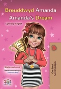 Cover: Breuddwyd Amanda Amanda's Dream (Welsh English Bilingual Collection) - KidKiddos Books Ltd.