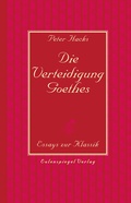 Cover: Die Verteidigung Goethes - Eulenspiegel Verlagsgruppe Buchverlage