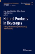Cover: Natural Products in Beverages - Springer