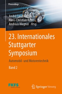 Abbildung von: 23. Internationales Stuttgarter Symposium - Springer Vieweg