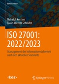 Cover: ISO 27001: 2022/2023 - Springer Vieweg