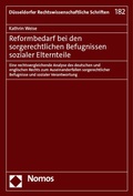 Abbildung von: Reformbedarf bei den sorgerechtlichen Befugnissen sozialer Elternteile - Nomos