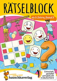 Abbildung von: Rätselblock ab 5 Jahre - Band 3 - Hauschka Verlag