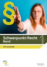 Abbildung von: Schwerpunkt Recht - KLV Verlag