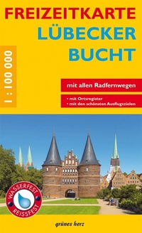 Abbildung von: Freizeitkarte Lübecker Bucht - grünes herz