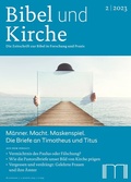 Cover: Bibel und Kirche / M&auml;nner. Macht. Maskenspiel. - Katholisches Bibelwerk e.V.