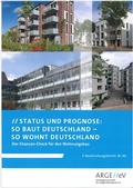 Cover: Status und Prognose: So baut Deutschland - so wohnt Deutschland. Der Chancen-Check f&uuml;r den Wohnungsbau - Arbeitsgemeinschaft f&uuml;r zeitgem&auml;&szlig;es Bauen