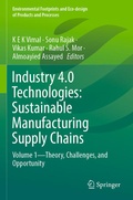 Cover: Industry 4.0 Technologies: Sustainable Manufacturing Supply Chains - Springer