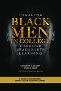 Cover: Engaging Black Men in College Through Leadership Learning - IAP - Information Age Publishing