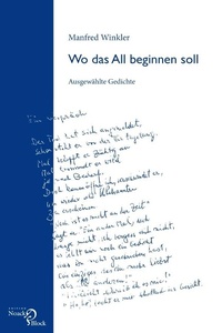 Enlarge image Cover: Wo das All beginnen soll - Edition Noack & Block
